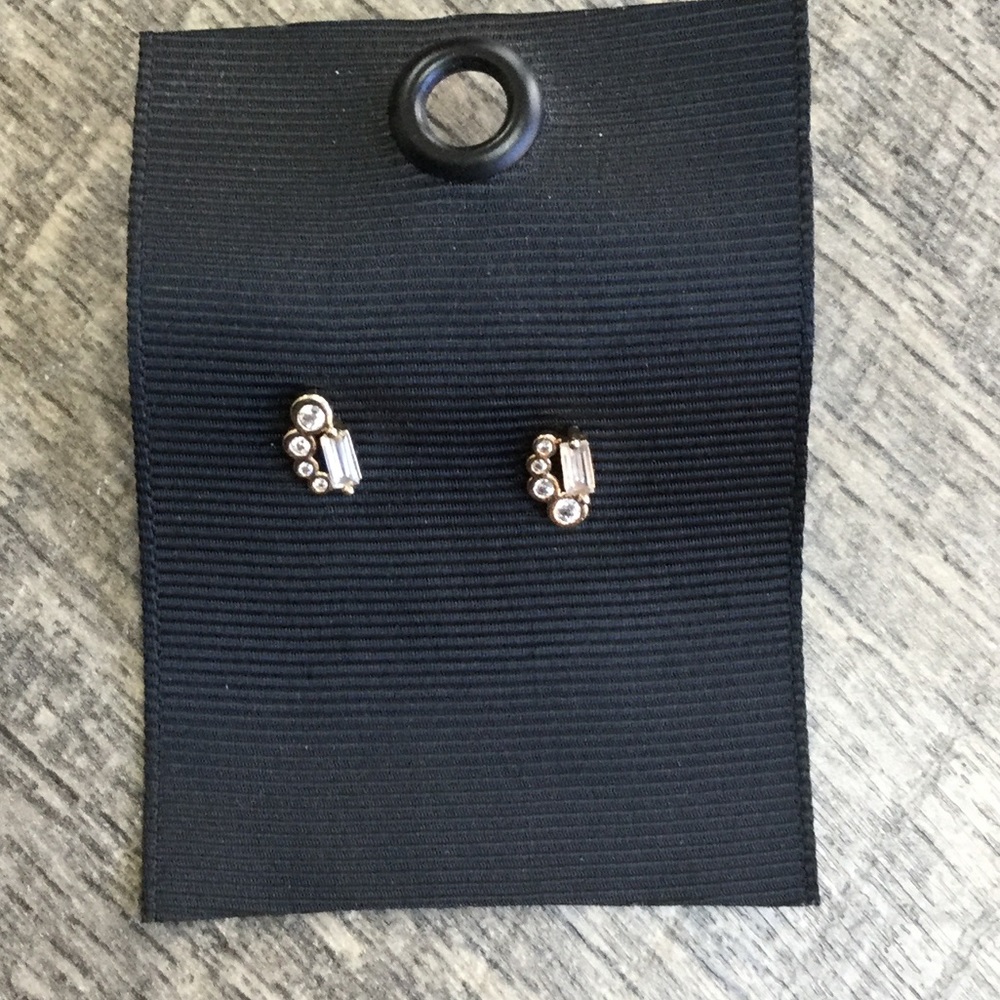 NWT gold earrings